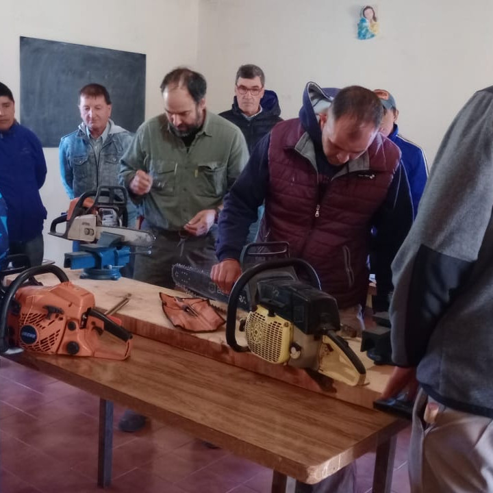 Chubut: capacitación sobre uso de herramienta para el manejo de bosque nativo