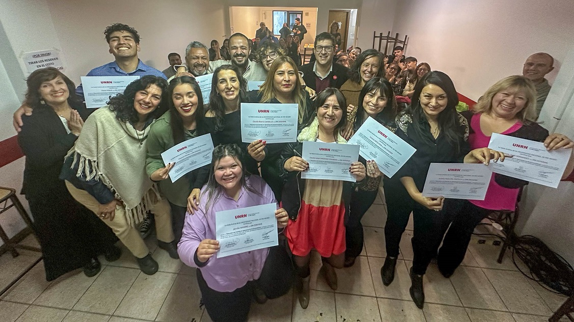 Bariloche: Entregaron certificados a Operadoras/es Socio-comunitarios