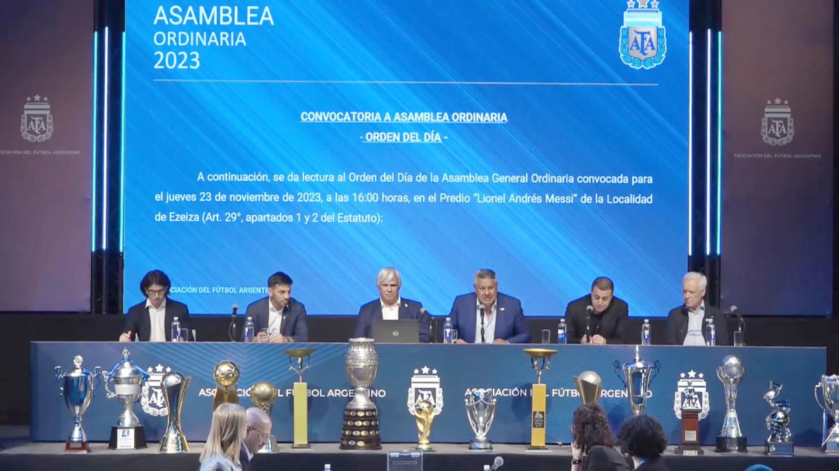 (((video))) Los clubes de la AFA votaron en contra de la privatización del fútbol argentino