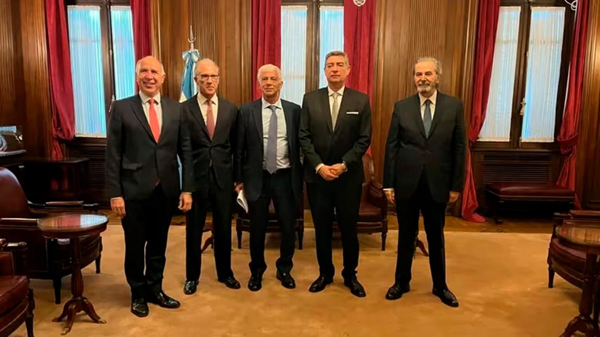 Futuro ministro de Justicia se reunió con integrantes de la Corte Suprema