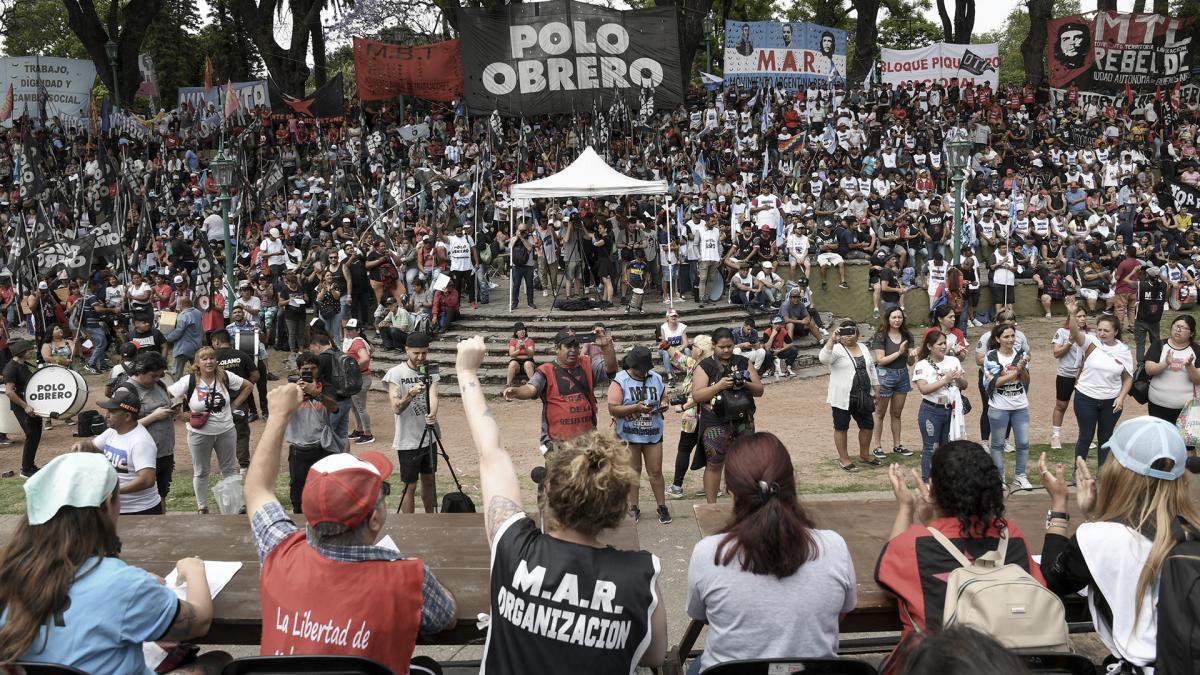 (((video))) Organizaciones piqueteras definieron un plan de lucha contra el ajuste de Milei
