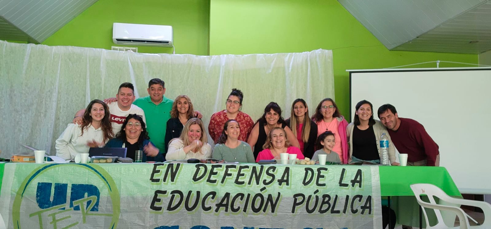 UnTER: Jornada de formación en la Escuela para delegados en Conesa