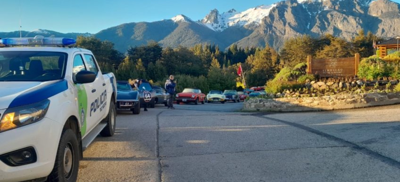 Importante despliegue de Policía durante las 1000 Millas Sport en Bariloche