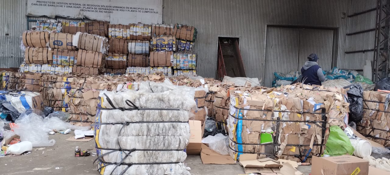 Bariloche RECICLA cumple un año y ya recuperó 100 toneladas de residuos