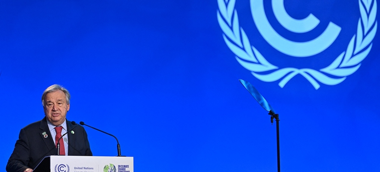 Guterres pidió a la COP28 romper el ciclo mortífero del calentamiento climático