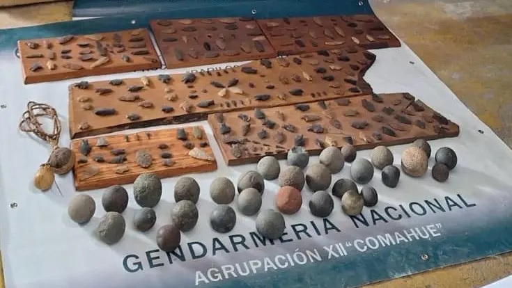 Río Negro recuperó nuevos elementos de patrimonio arqueológico