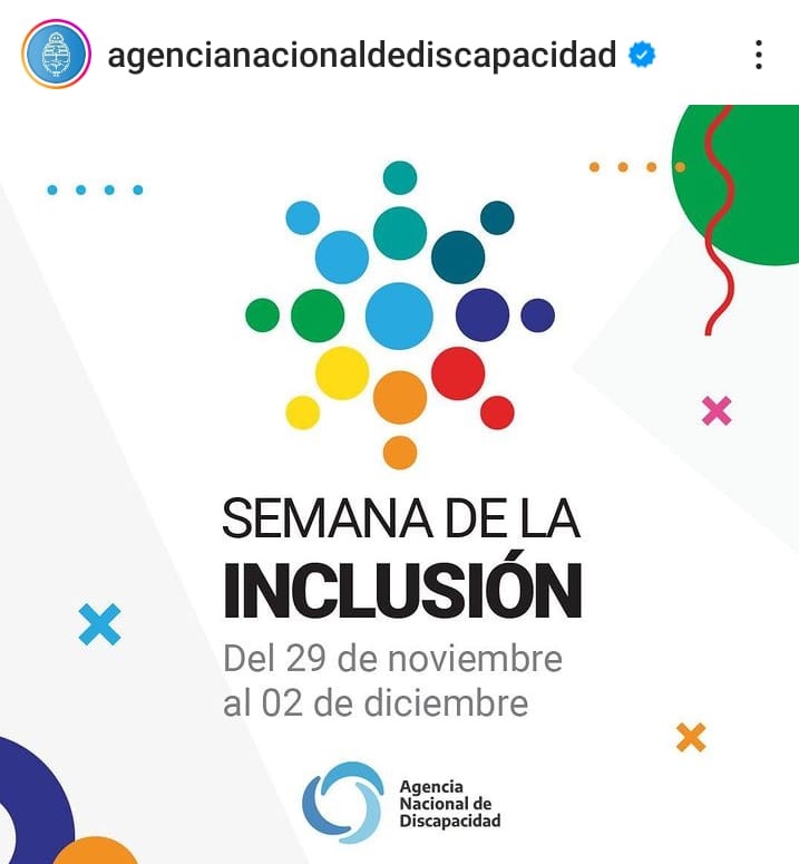 Semana de la Inclusión y de los Derechos de las Personas con Discapacidad 2023