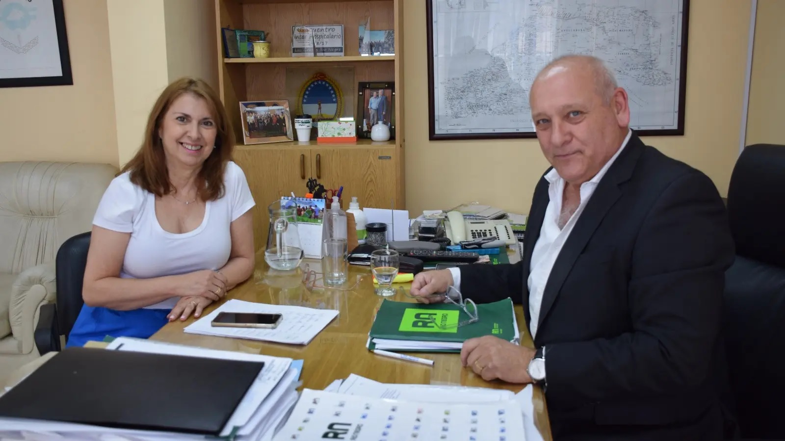 Río Negro: Zgaib se reunió con la Ministra de Salud designada y con su equipo de gestión
