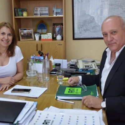Río Negro: Zgaib se reunió con la Ministra de Salud designada y con su equipo de gestión