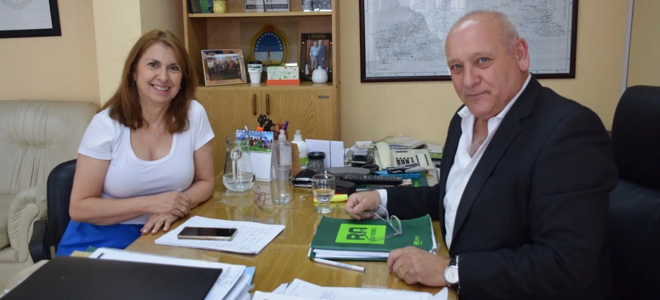 Río Negro: Zgaib se reunió con la Ministra de Salud designada y con su equipo de gestión