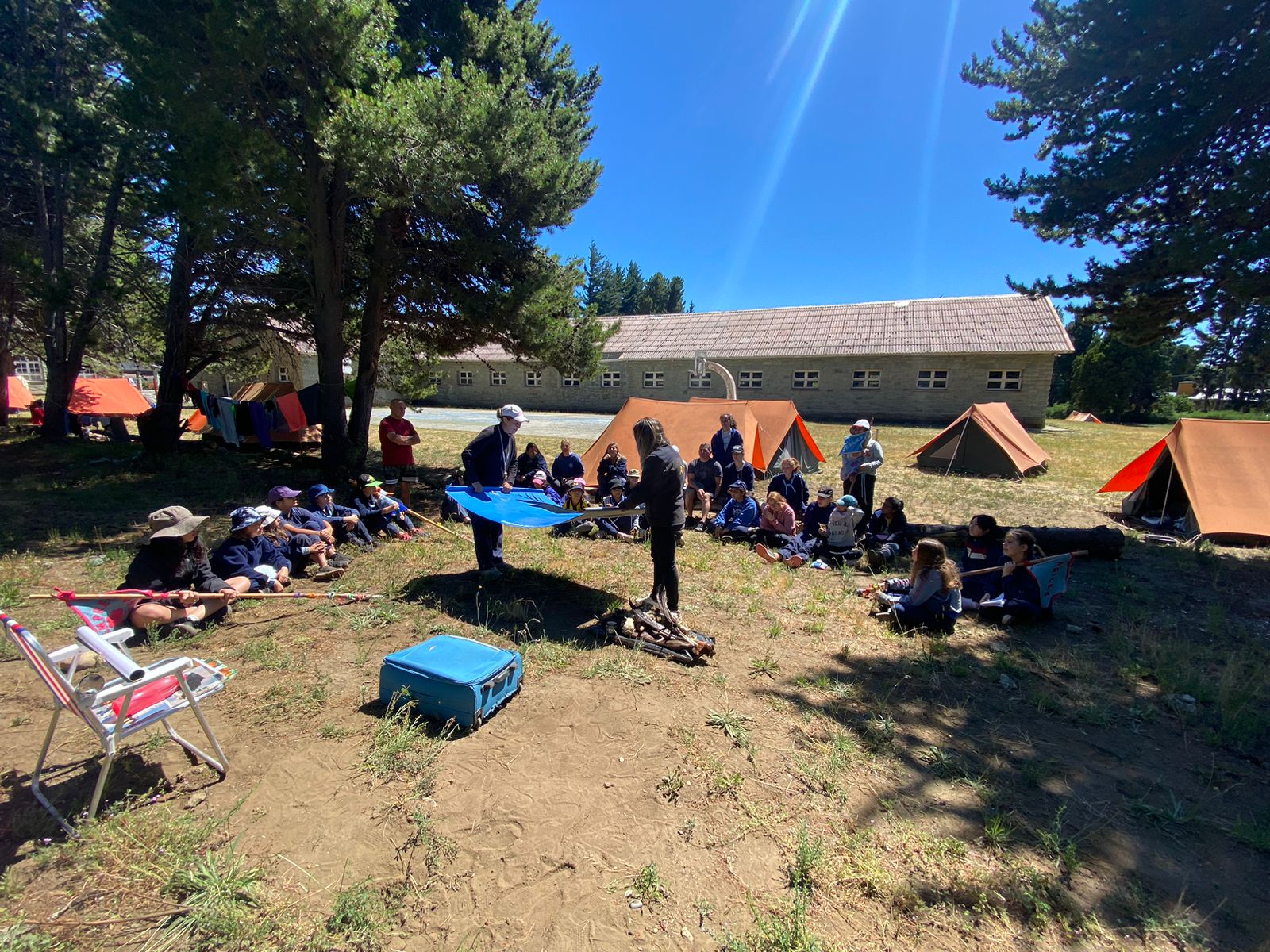 Bariloche: Charla de Educación Ambiental a grupo scout