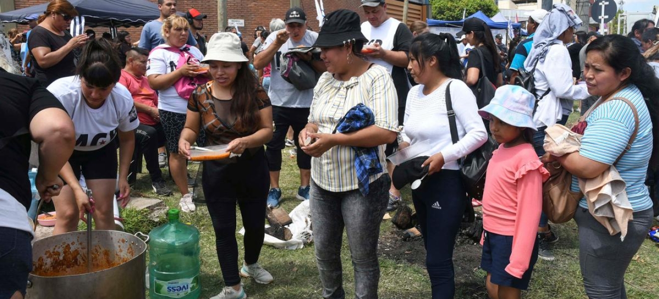 Movimientos sociales realizaron una jornada nacional de lucha en vísperas del paro del 24