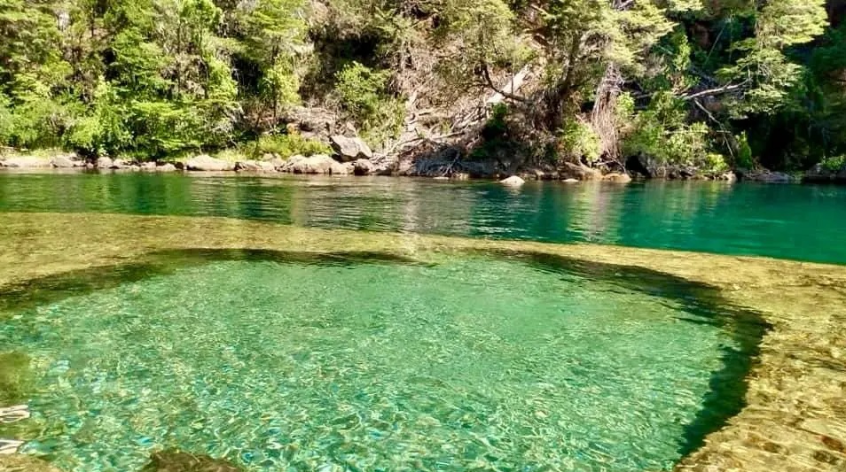 Rio Negro: Los Piletones del Río Manso, secreto escondido de la Patagonia