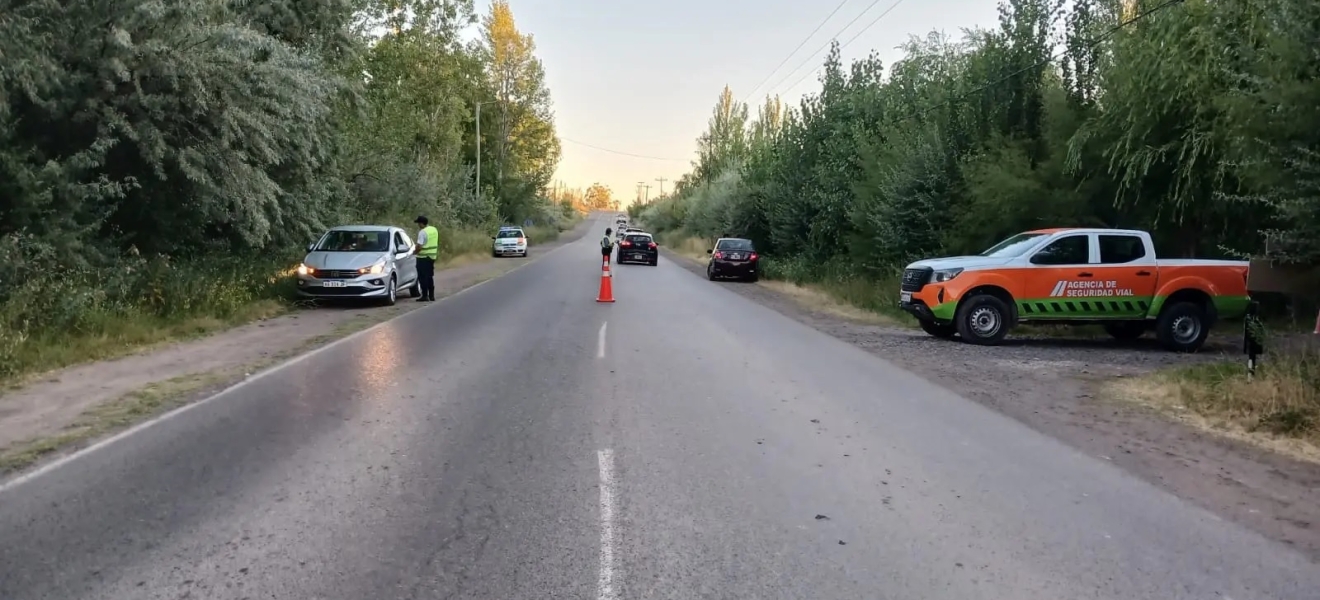 Importantes controles de alcoholemia en rutas de Río Negro