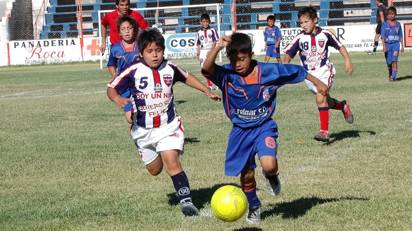 Comienzan las definiciones en el Mundialito Infantil de Fútbol en Río Negro