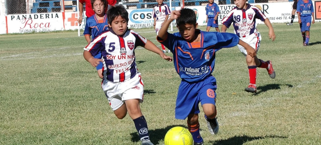 Comienzan las definiciones en el Mundialito Infantil de Fútbol en Río Negro