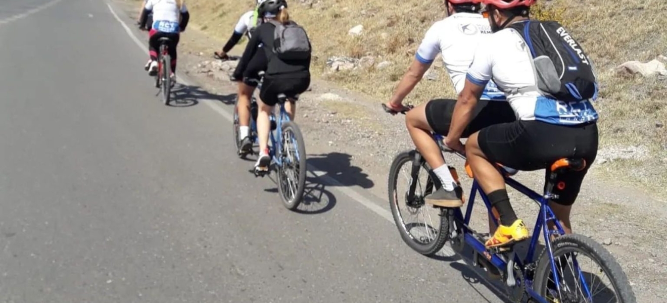 Se avecina la Gran Travesía de Bicicletas Tándem Esquel-Bariloche