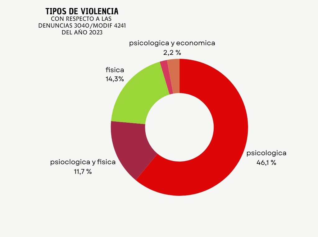 Balance del año 2023 de la Comisaría de la Familia Bariloche