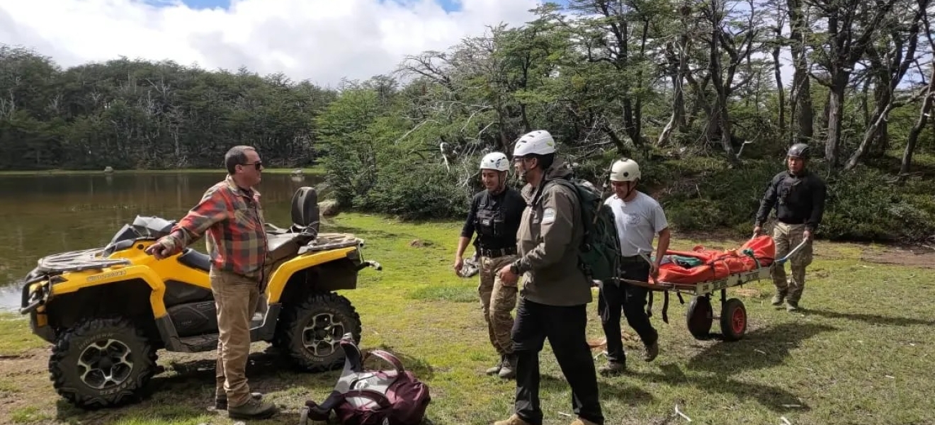 La Patrulla de Montaña realiza un trabajo destacado en El Bolsón