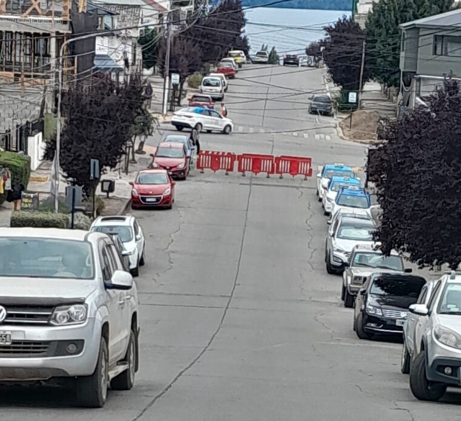 Por precaución el municipio de Bariloche corta Otto Goedecke y Tiscornia