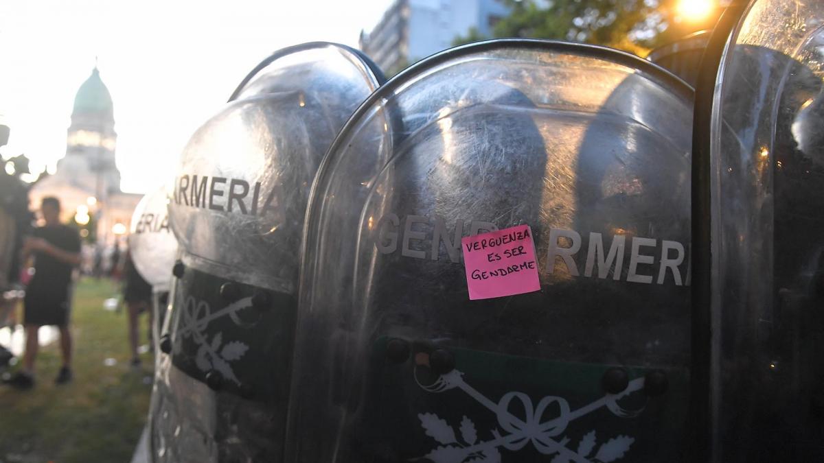 Liberaron a cuatro mujeres detenidas en los incidentes en Congreso