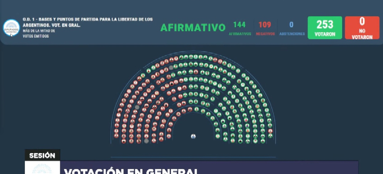 Para ATE, la aprobación de la Ley Ómnibus es nefasta y quienes la votaron traicionan el mandato popular