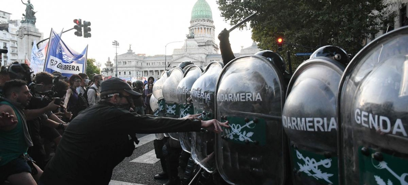 Bullrich defendió el operativo de seguridad y sostuvo que es necesario mantener el orden