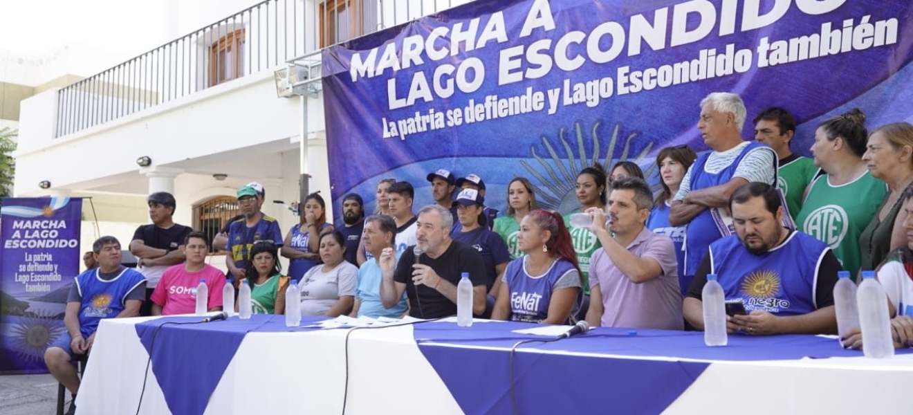 ATE y la CTA Autónoma vuelven a marchar al Lago Escondido