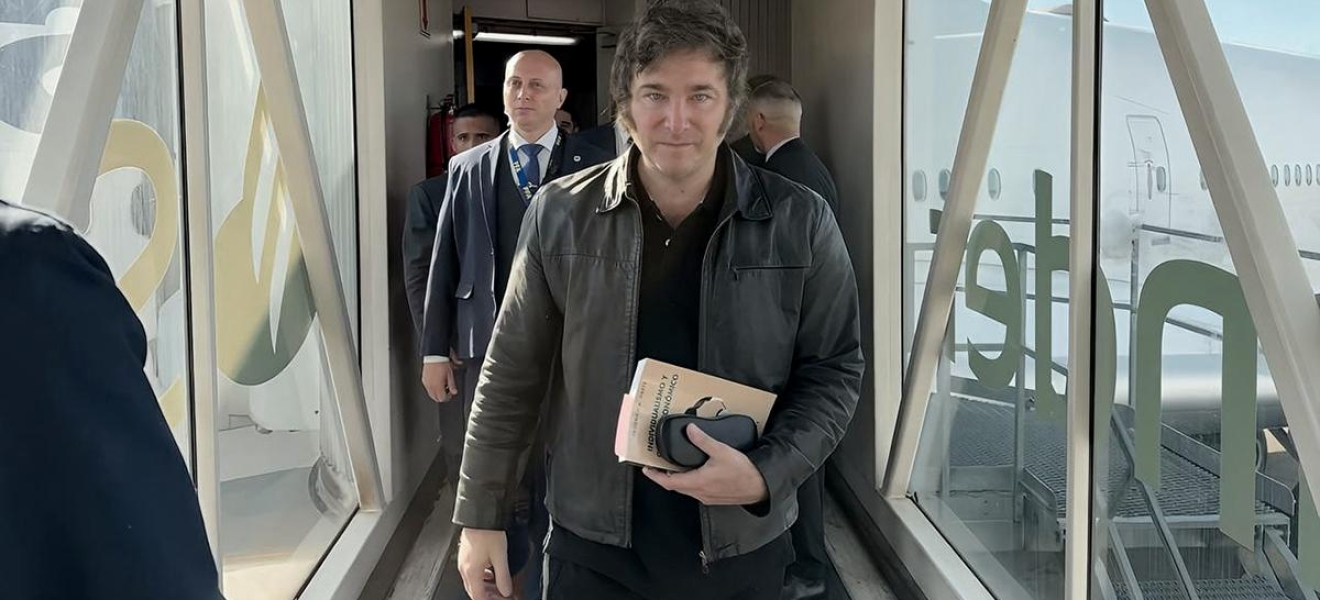 Javier Milei inicia una gira por Israel, Italia y el Vaticano