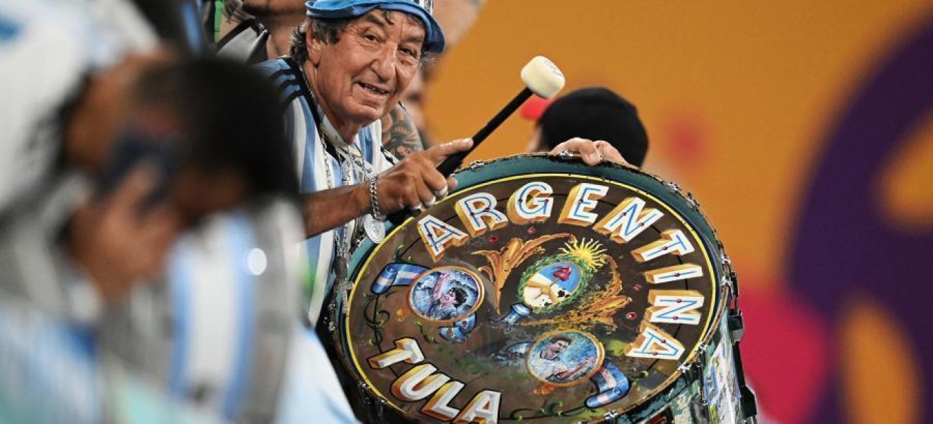 Murió el Tula, el hincha de la Selección que fue con su bombo a 13 mundiales