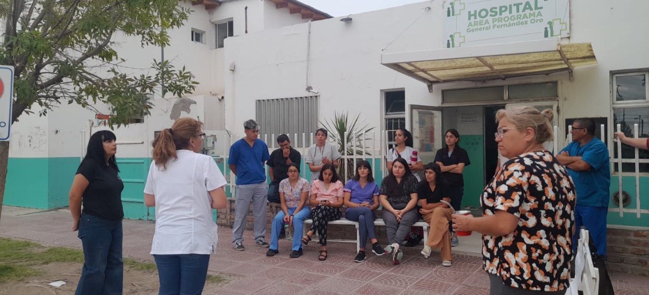 ATE levanta en Fernández Oro protesta de hospitalarios, pero mantiene el alerta