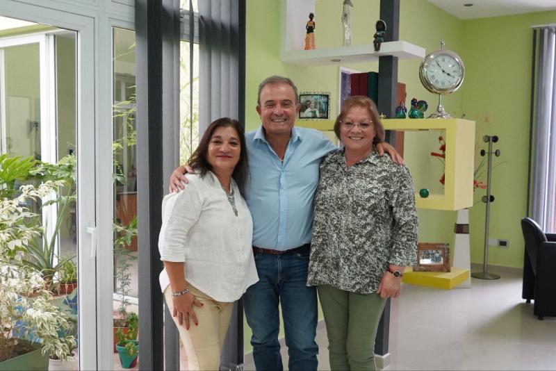 El vicegobernador visitó municipios de la Región Sur rionegrina