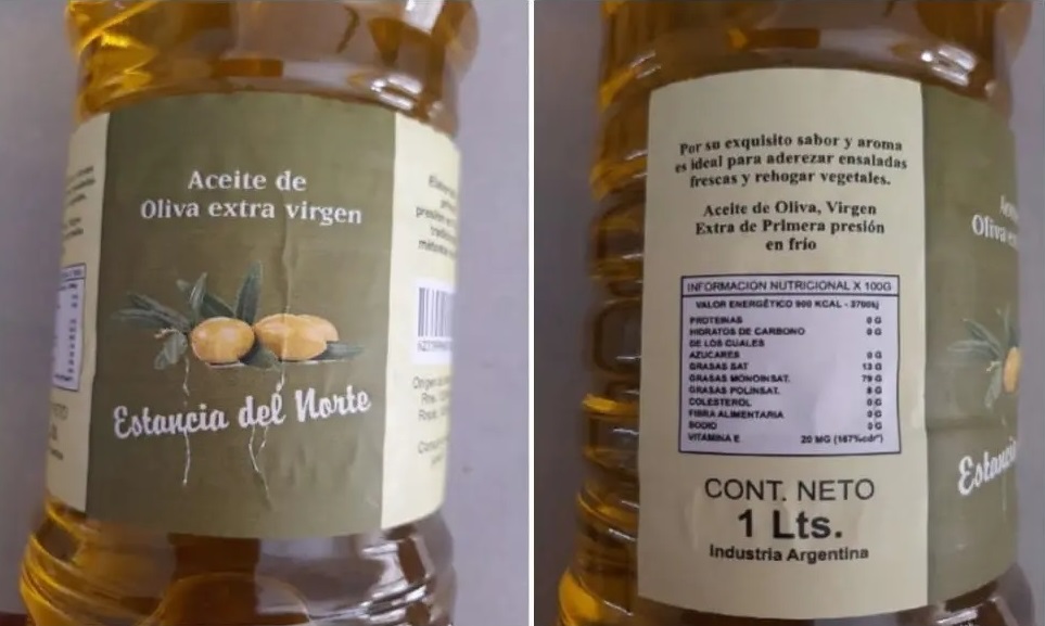 Advierten sobre la prohibición de un aceite de oliva extra virgen