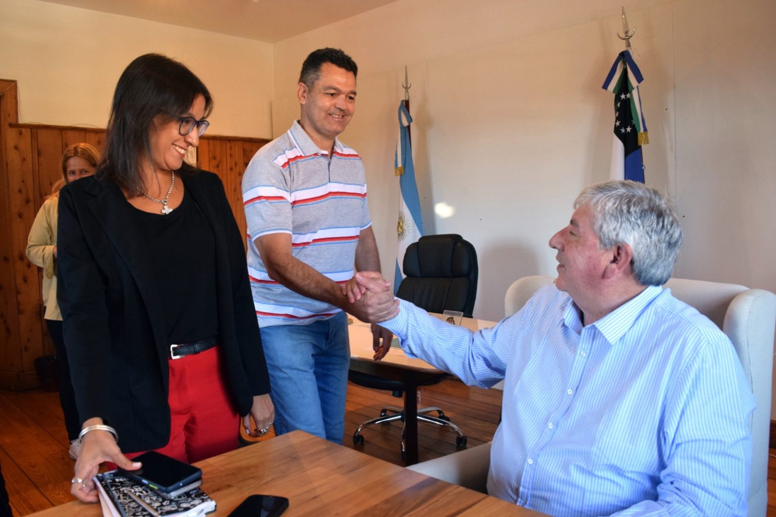 Intendente de Bariloche se reunió por primera vez con autoridades del Tren Patagónico