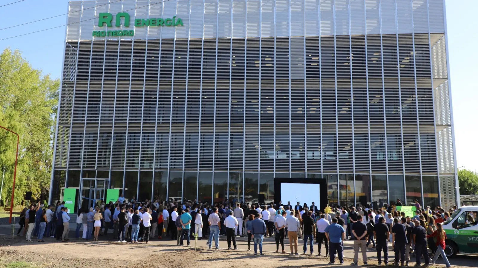 (((video))) Río Negro inauguró su primer edificio público sustentable