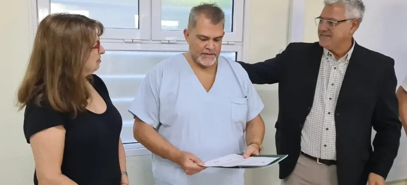 Con fuerte respaldo, asumió el nuevo Director del hospital de Jacobacci