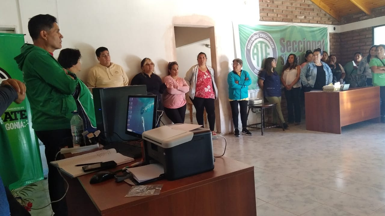 ATE aceptó el incremento salarial para los municipales de Sierra Grande