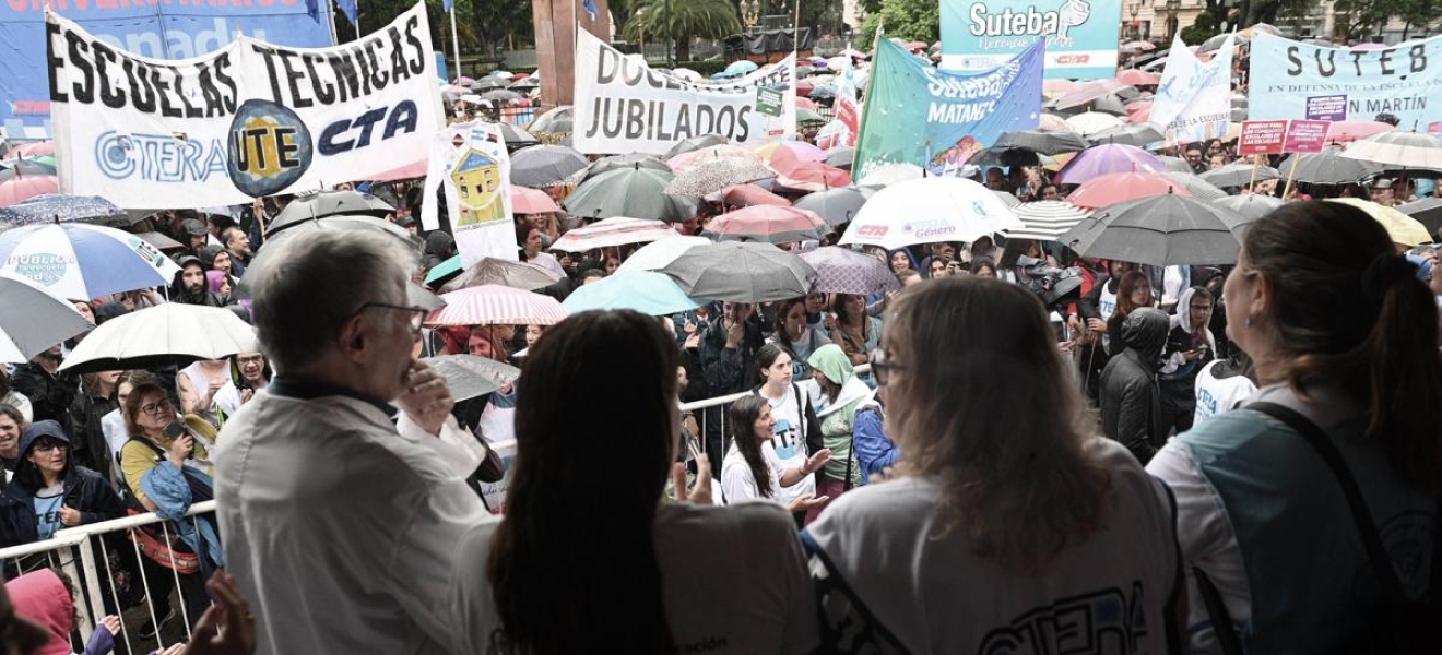 Ctera convocó a una movilización para reclamar la continuidad del Fondo Docente