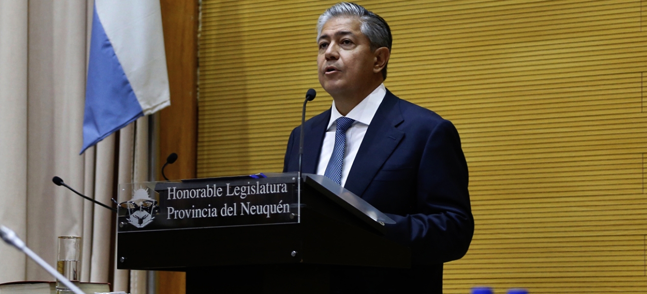 Dónde seguir el discurso del Gobernador de Neuquén en la Legislatura