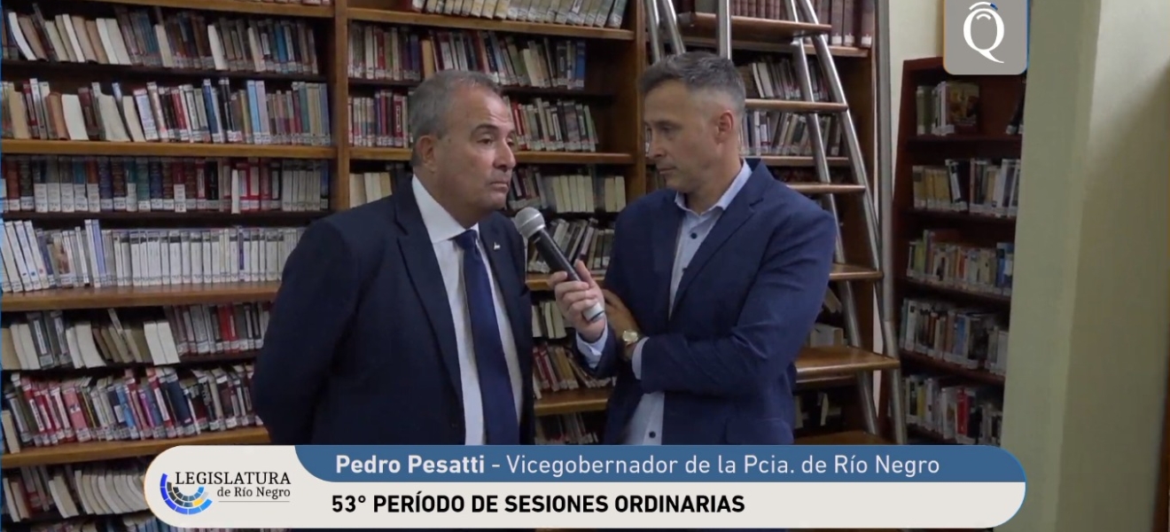 (((video))) Pesatti: El gobernador de Río Negro demostró que no somos responsables de ningún desmadre