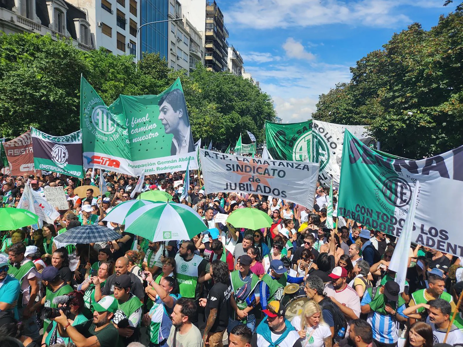 Contundente movilización de ATE a Capital Humano contra el desguace del Estado