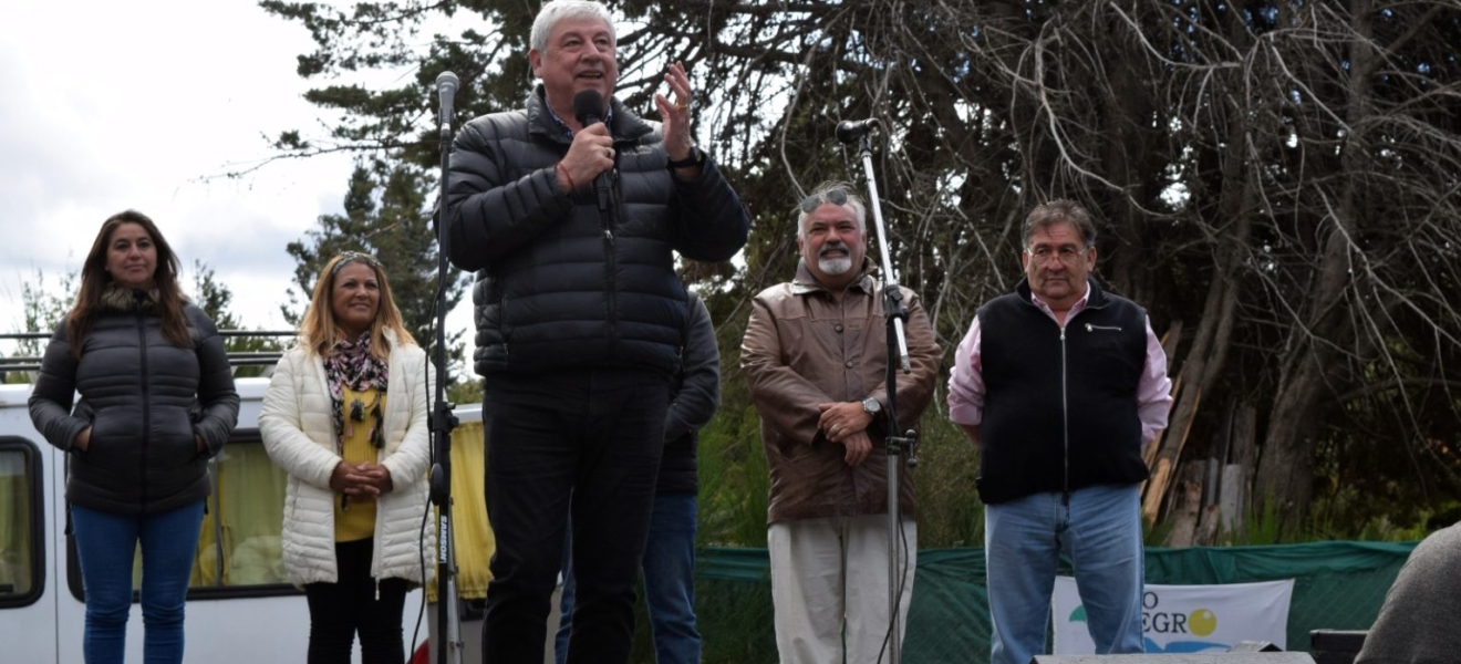 El intendente de Bariloche participó de la Fiesta Nacional del Curanto