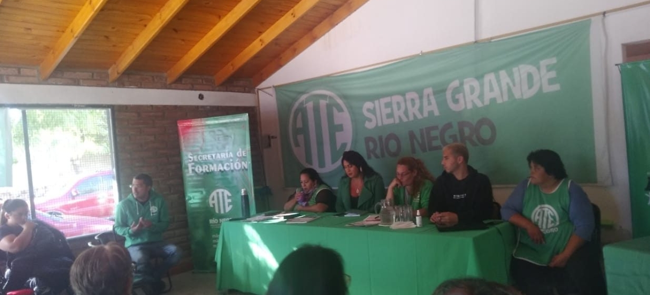 Sierra Grande realizó una capacitación para delegados y referentes