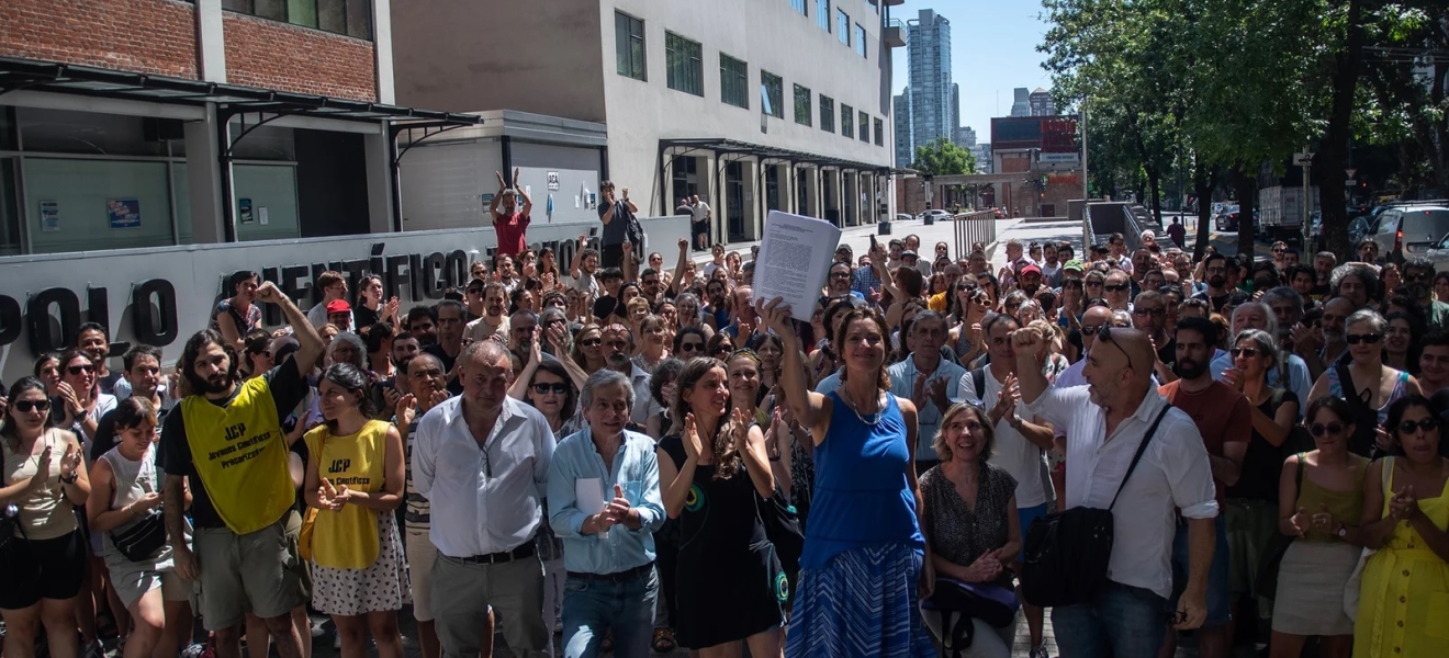 Paro nacional de Conicet contra la destrucción y el ataque a la ciencia argentina