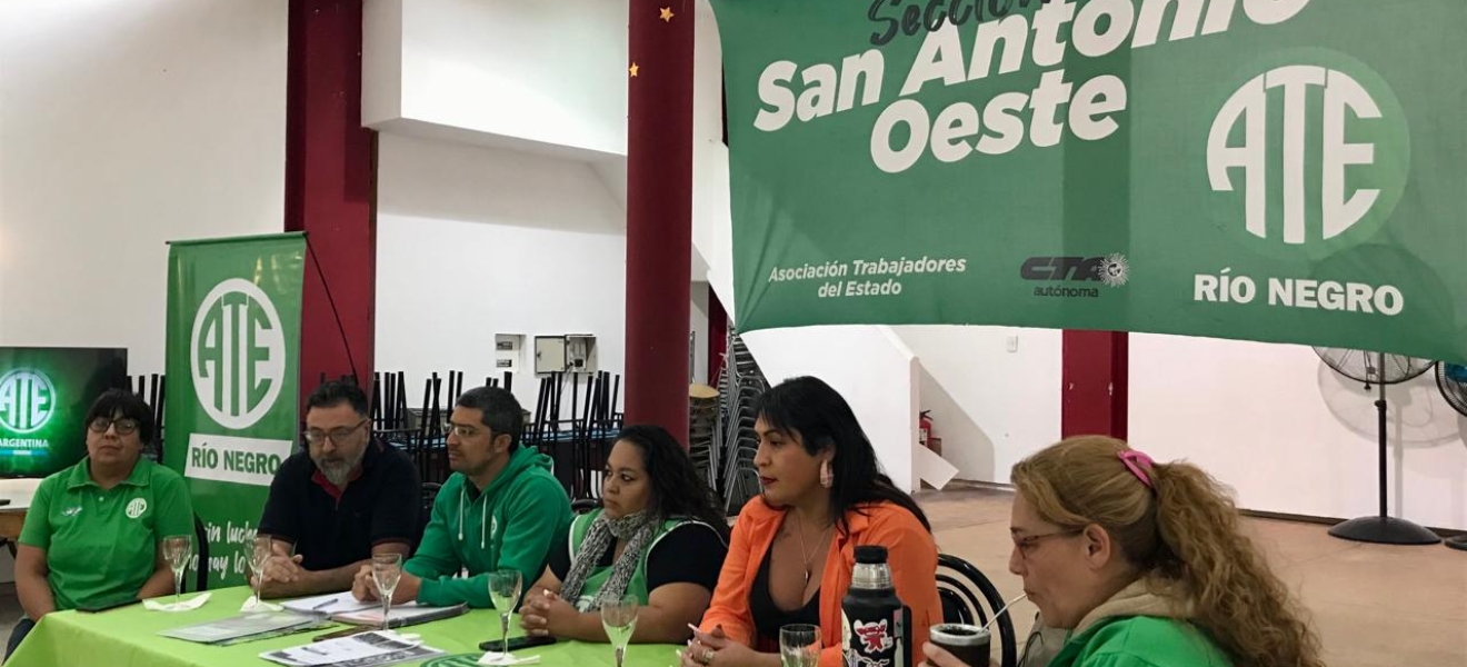 Exitosa formación de ATE Río Negro en San Antonio