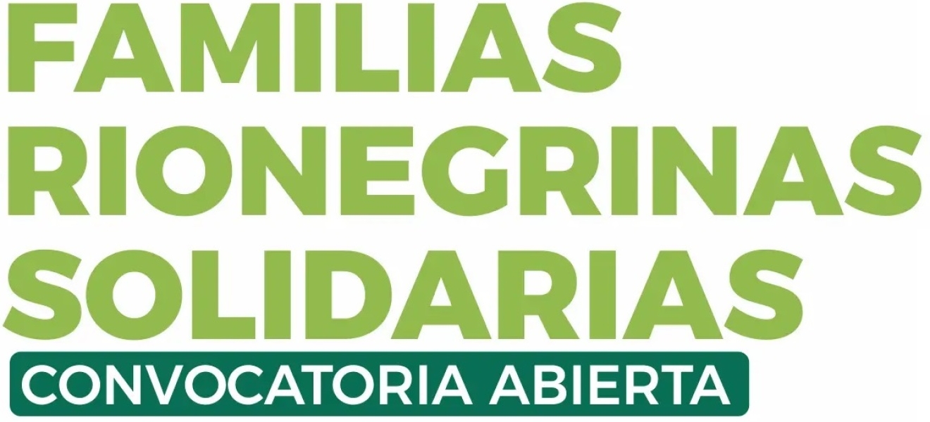 Convocatoria abierta para Familias Solidarias de Bariloche
