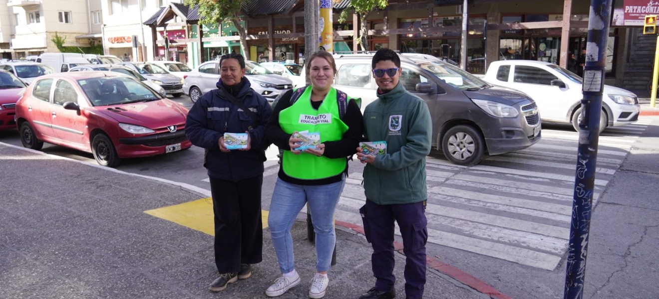 Bariloche: Jornada de concientización por el Día de la Seguridad Peatonal