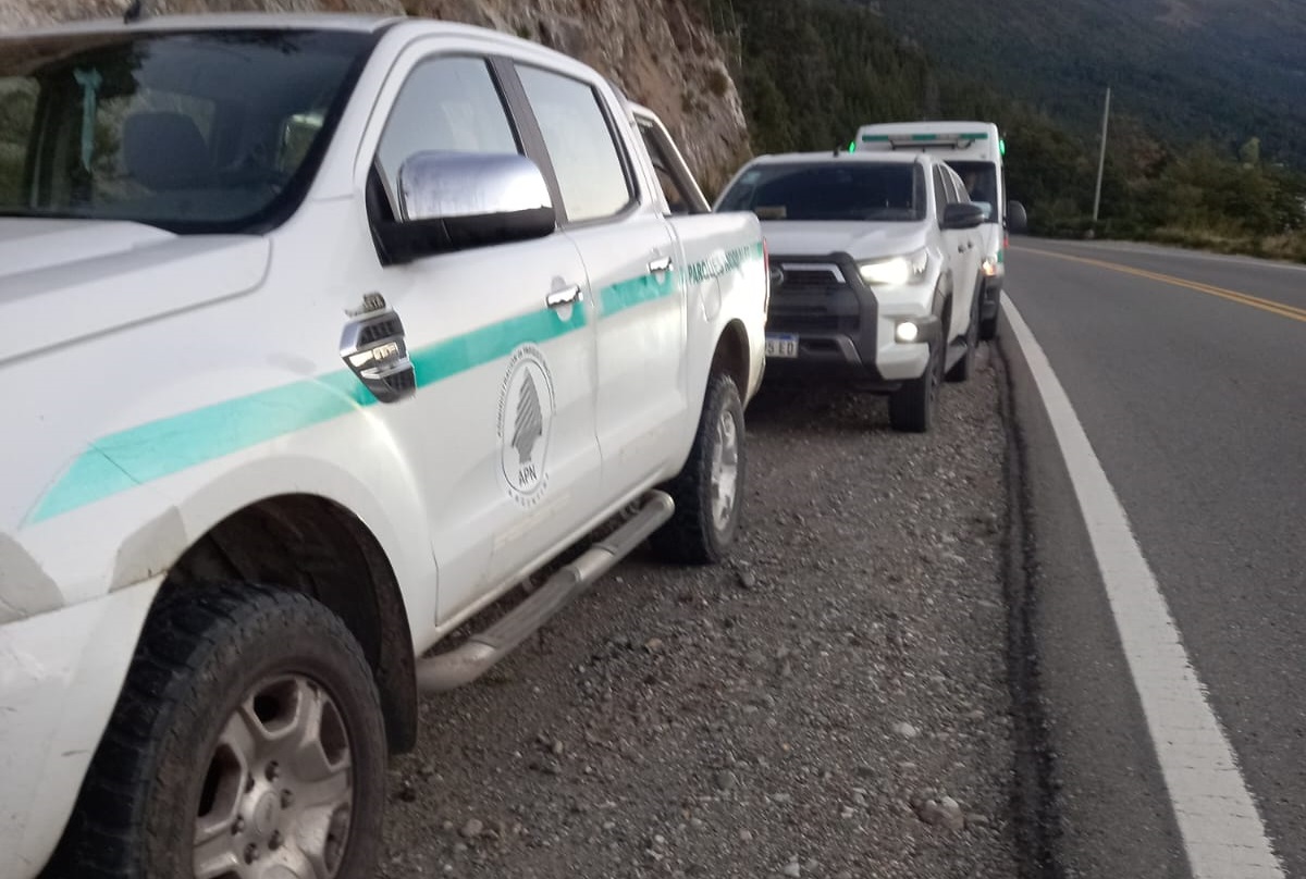 Bariloche: evacuaciones y asistencia a turistas en el Parque Nacional Nahuel Huapi