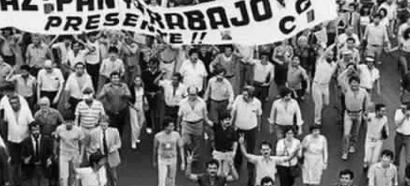 (((audio))) Manrique recordó el 30 de marzo de 1982 como una jornada épica y reivindicó a Ubaldini