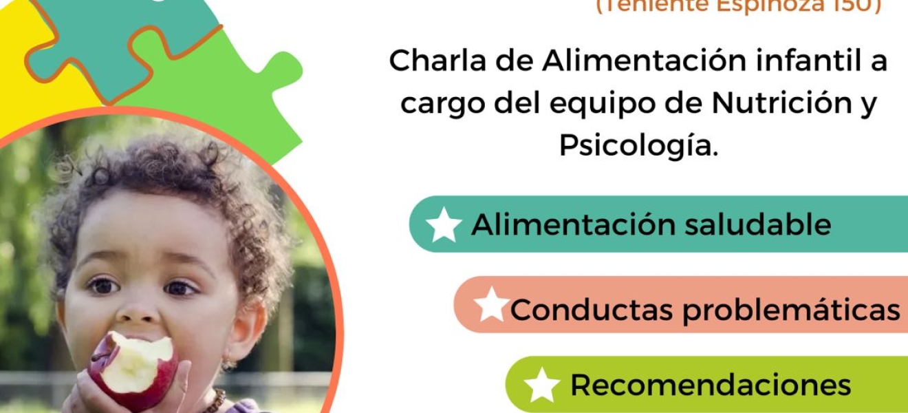 Charla sobre Alimentación Infantil el miércoles 17 en Bariloche